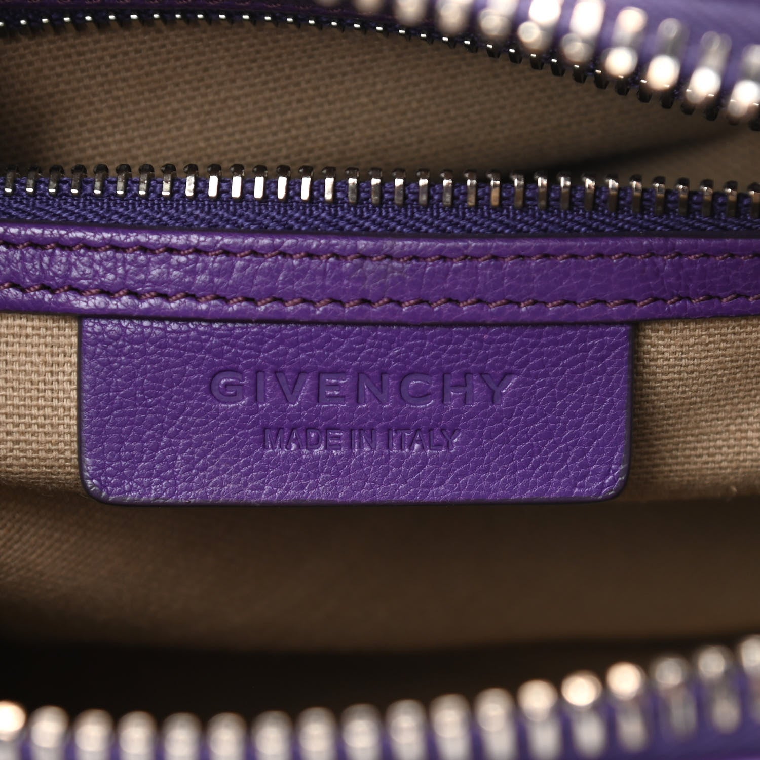 Givenchy Sugar Goatskin Mini Antigona Purple 5 of 14