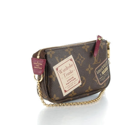 Louis Vuitton Monogram Trunks and Bags Mini Pochette 3 of 8