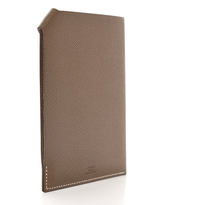 Hermes Epsom Tarmac PM Passport Holder Etoupe 3 of 8