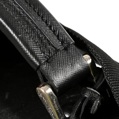 Prada Tessuto Nylon Garment Bag Black 10 of 13