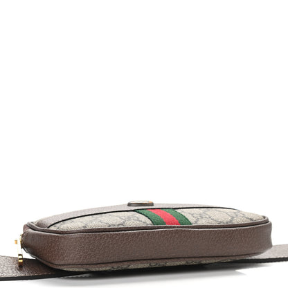 Gucci GG Supreme Monogram Ophidia Belted iPhone Case 75 30 Dark Brown 4 of 9