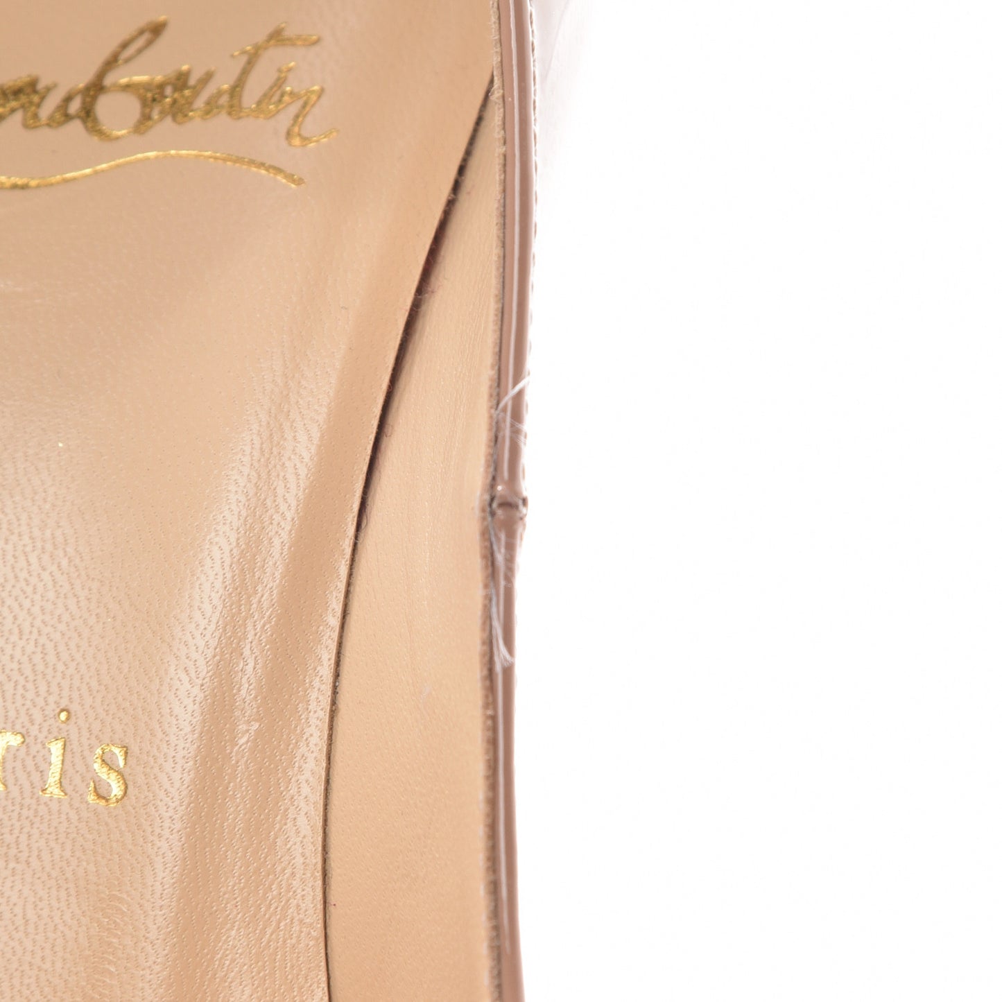 Patent New Very Prive 120 Pumps 35 Nude