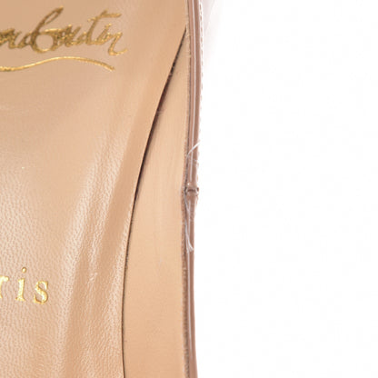 Christian Louboutin Patent New Very Prive 120 Pumps 35 Nude 11 of 14