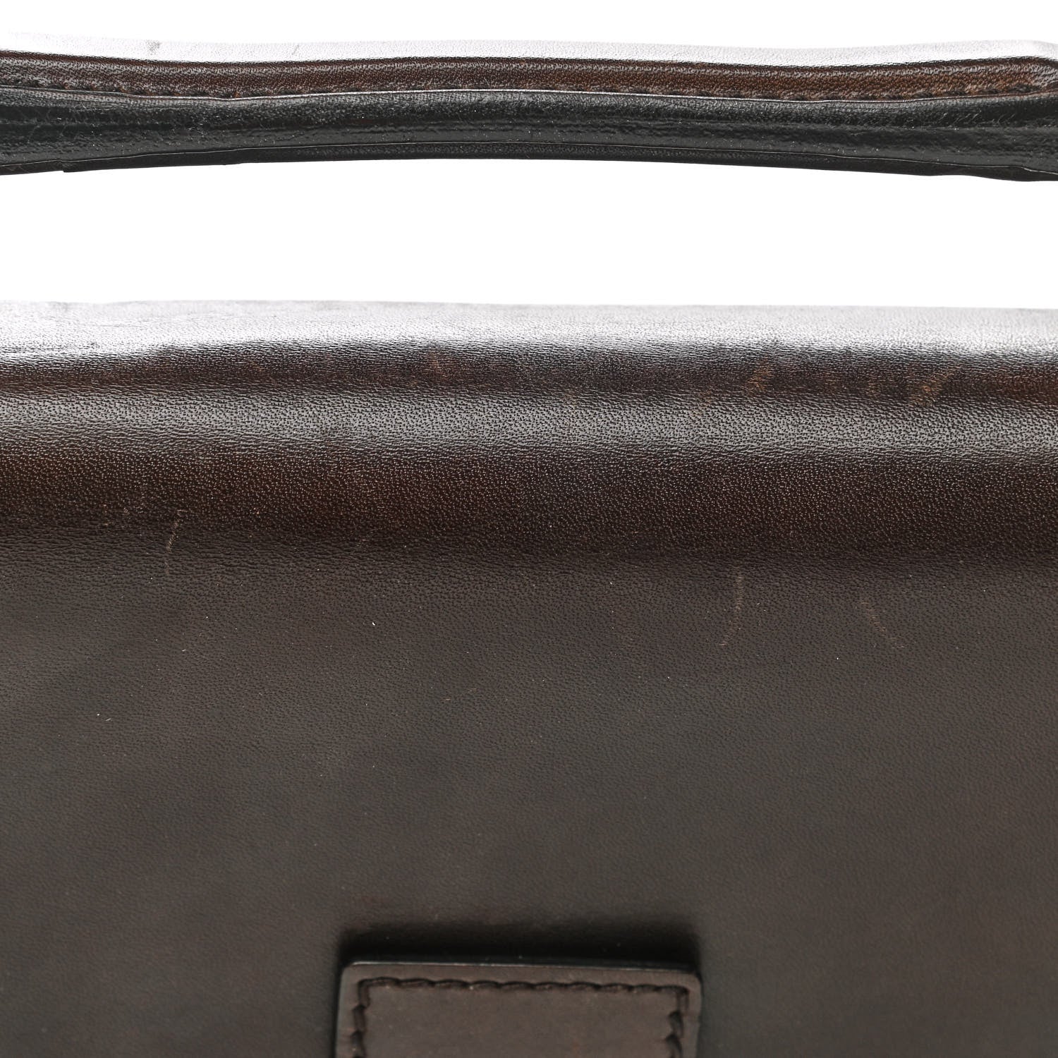 Gucci GG Supreme Monogram Flap Briefcase Brown 11 of 15