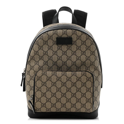 Gucci GG Supreme Monogram Small Eden Day Backpack Black 1 of 14