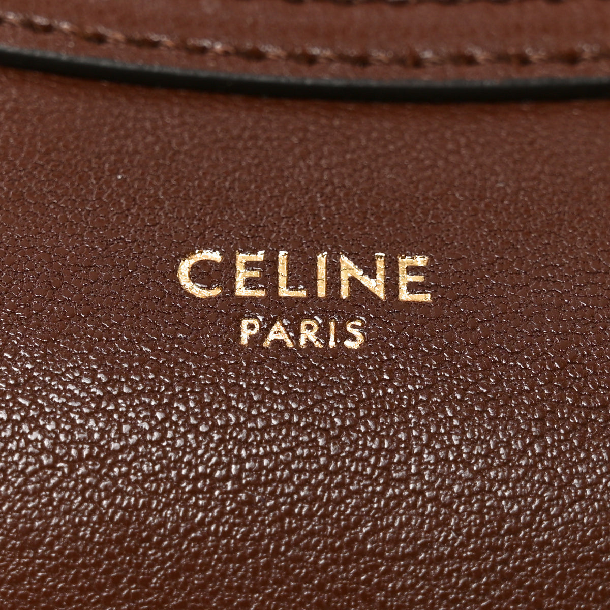 Celine Supple Shiny Lambskin Medium Smiling New Luggage Brick 6 of 9