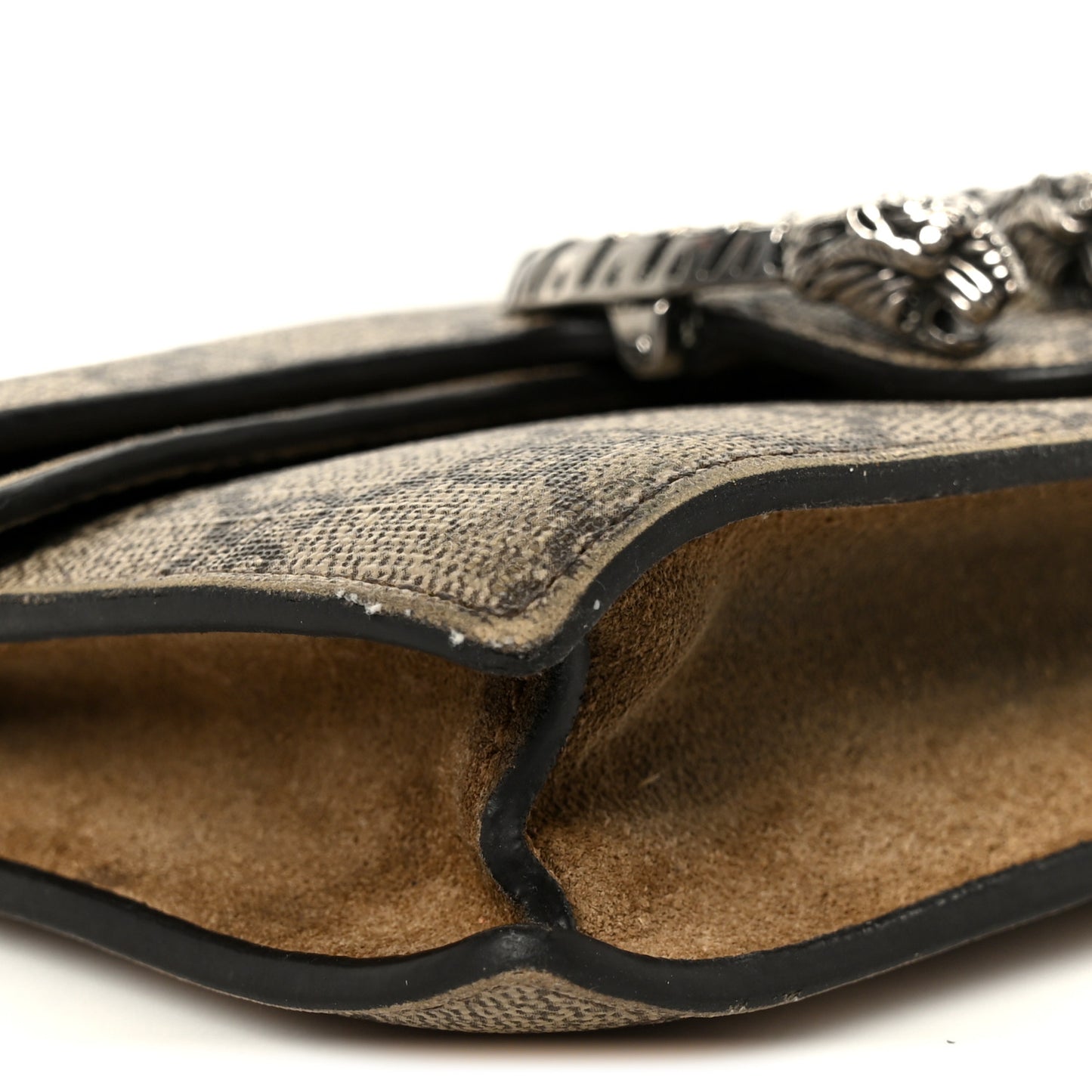 GG Supreme Monogram Super Mini Dionysus Shoulder Bag Taupe