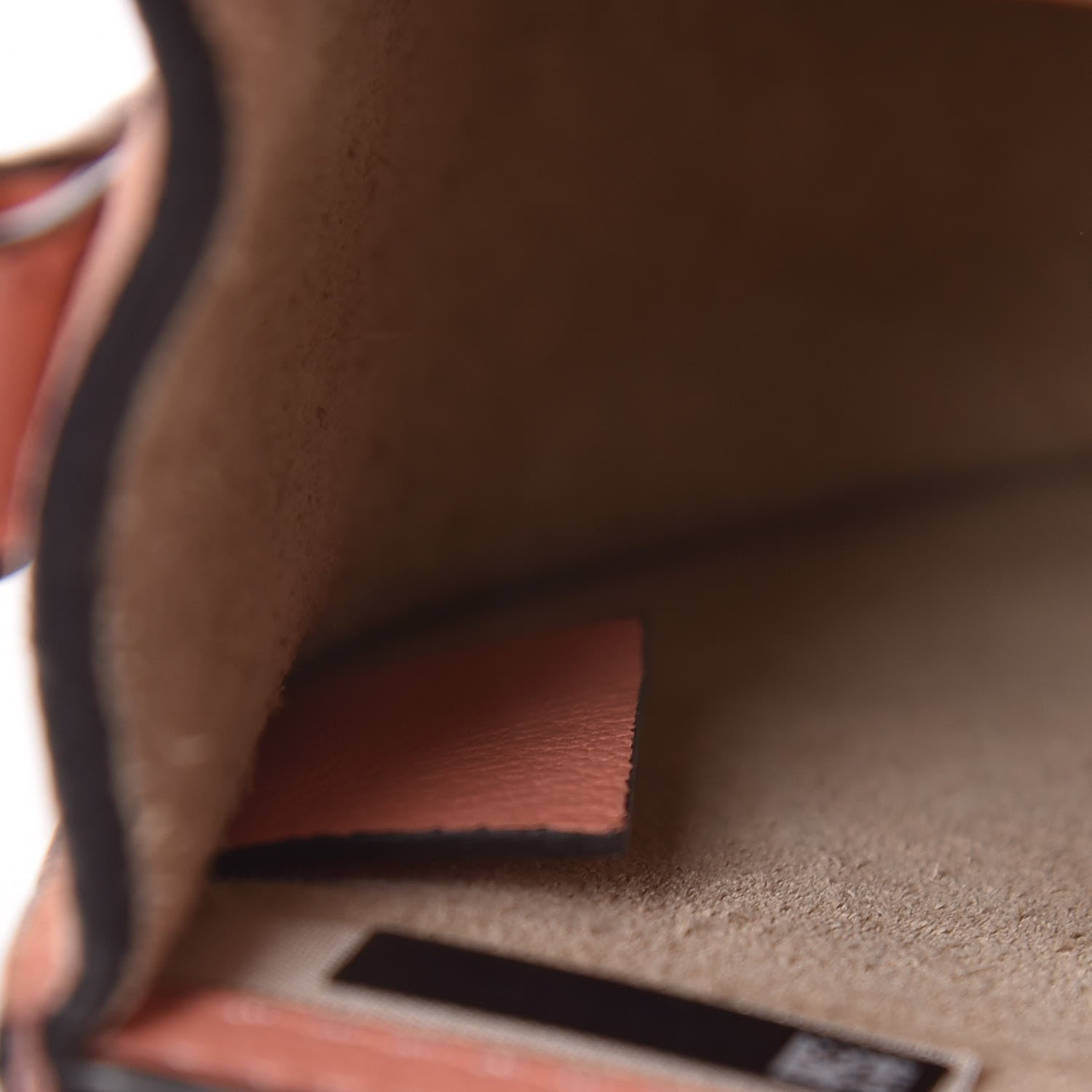 Chloe Calfskin Suede Small Nile Bracelet Bag Ideal Blush 7 of 15
