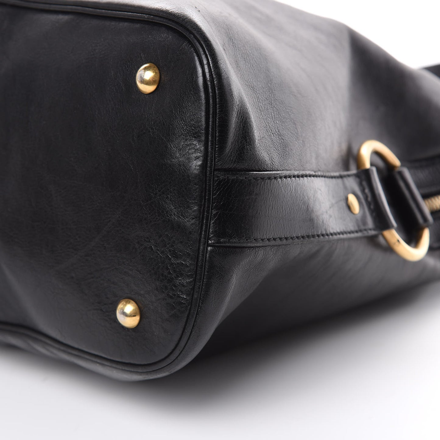 Calfskin Oversized Muse Black