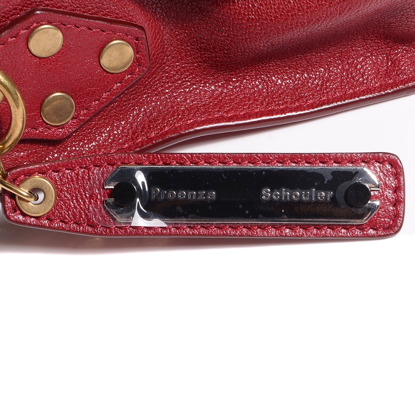 Lambskin Tiny PS1 Satchel Crimson