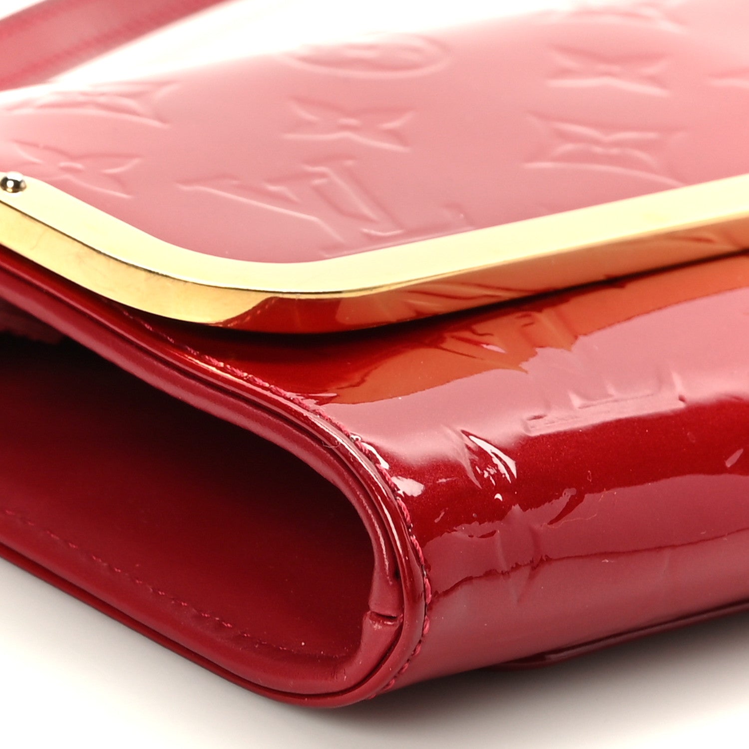 Louis Vuitton Vernis Rossmore MM Pomme D'Amour 7 of 8