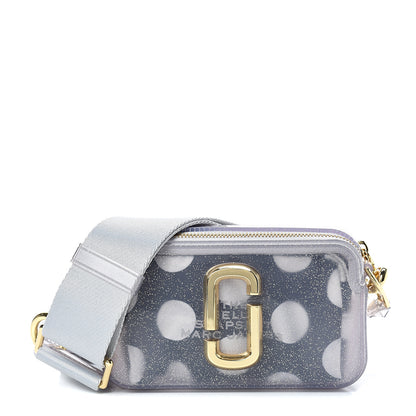 Marc Jacobs Jelly Glitter Small Snapshot Camera Bag Silver Multi 3 of 13