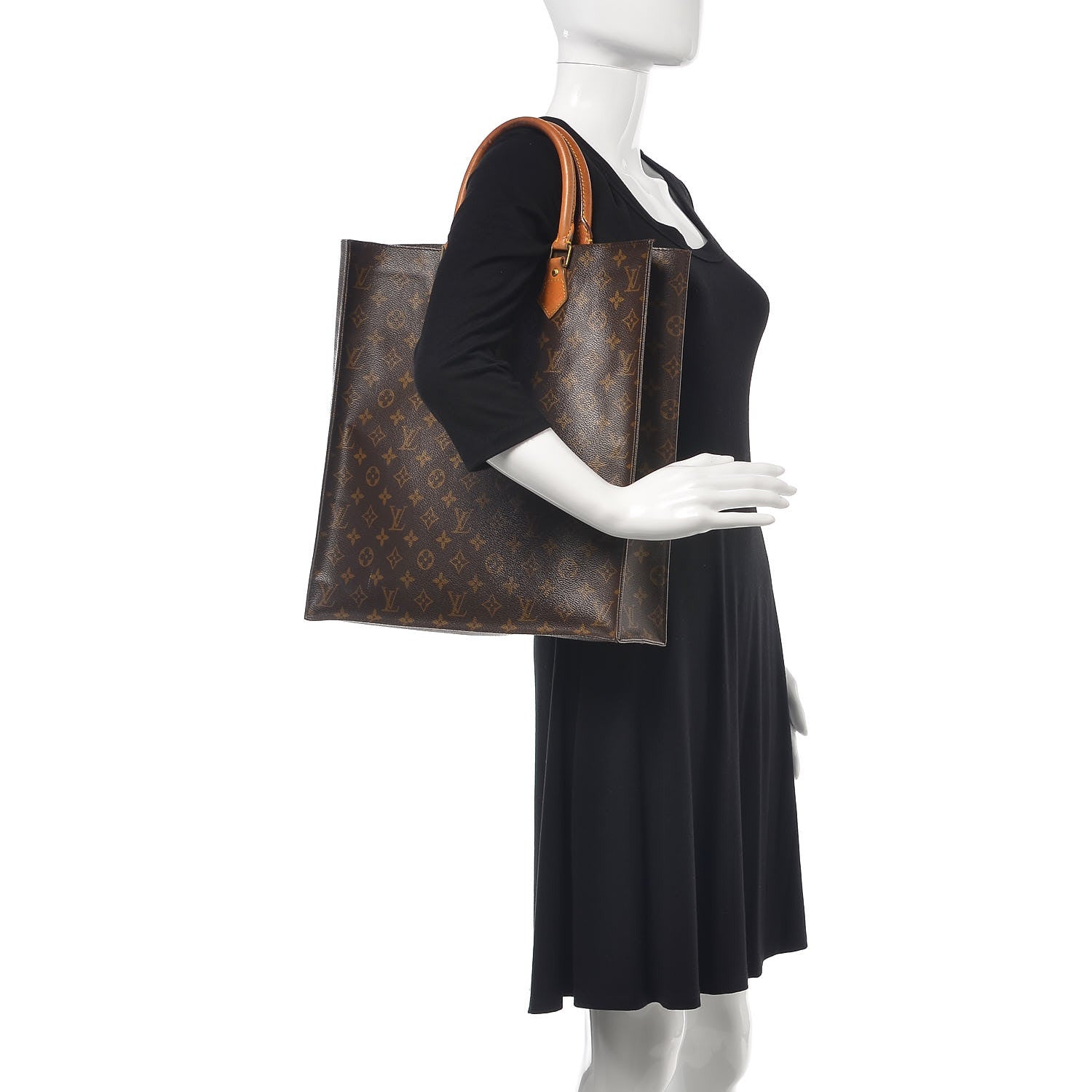 Louis Vuitton Monogram Sac Plat 2 of 17