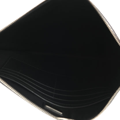 Prada Saffiano Voyage Flat Pouch Black 5 of 8