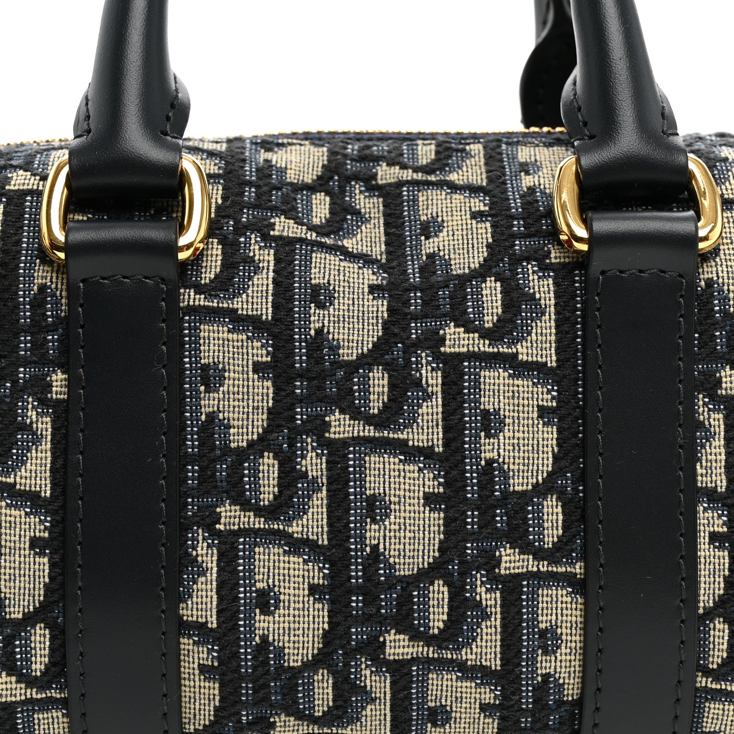 Christian Dior Oblique Nano Groove 17 Bag Blue 7 of 9