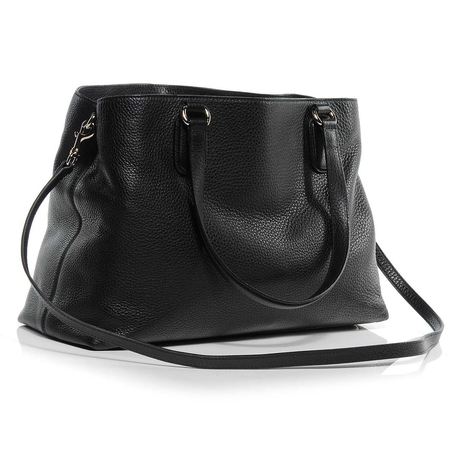 Cellarius Calfskin Medium Soho Working Tote Black