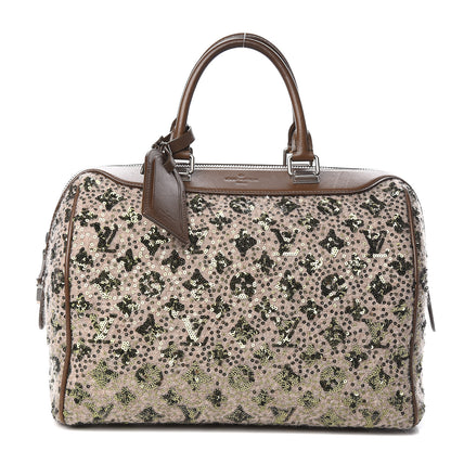 Louis Vuitton Sequin Monogram Sunshine Express Speedy Kaki 1 of 13