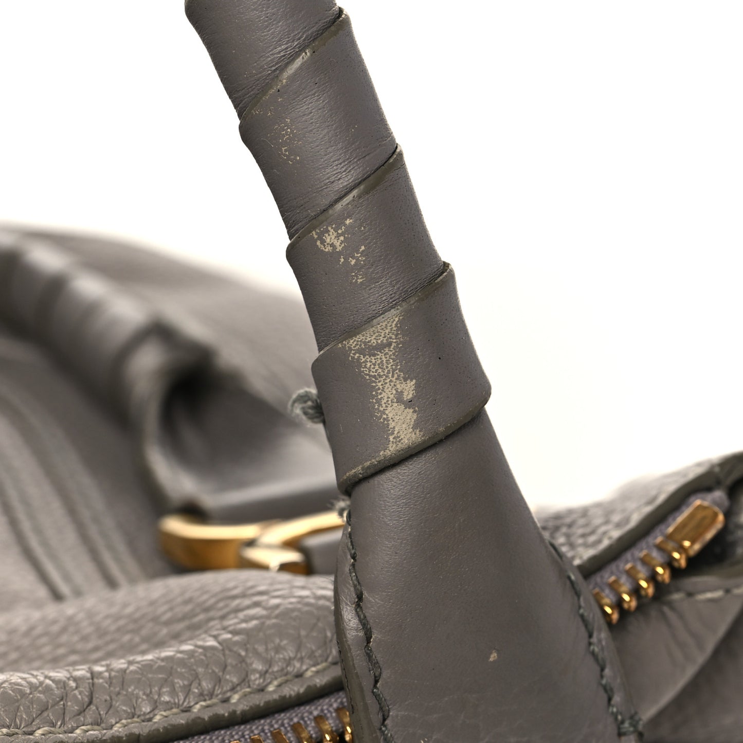 Calfskin Medium Marcie Satchel Cashmere Grey