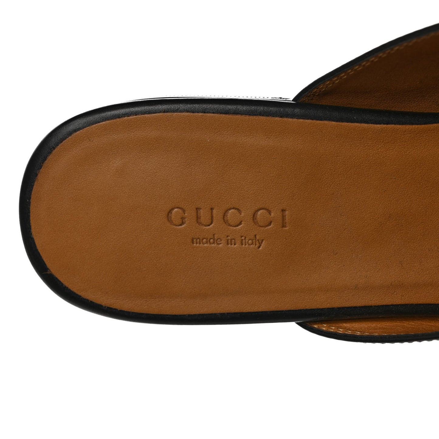 Calfskin Womens Princetown Slippers 39 Black