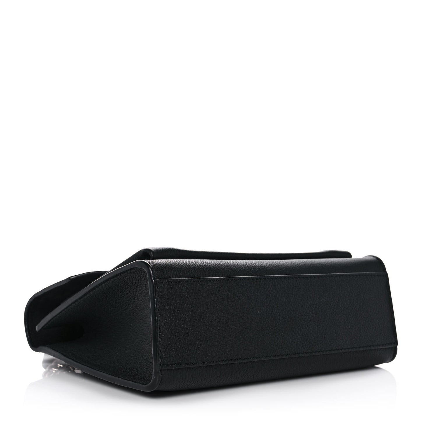Soft Calfskin Mylockme Chain Bag BB Black