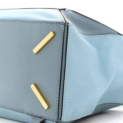 Loewe Calfskin Medium Puzzle Bag Aqua 10 of 19