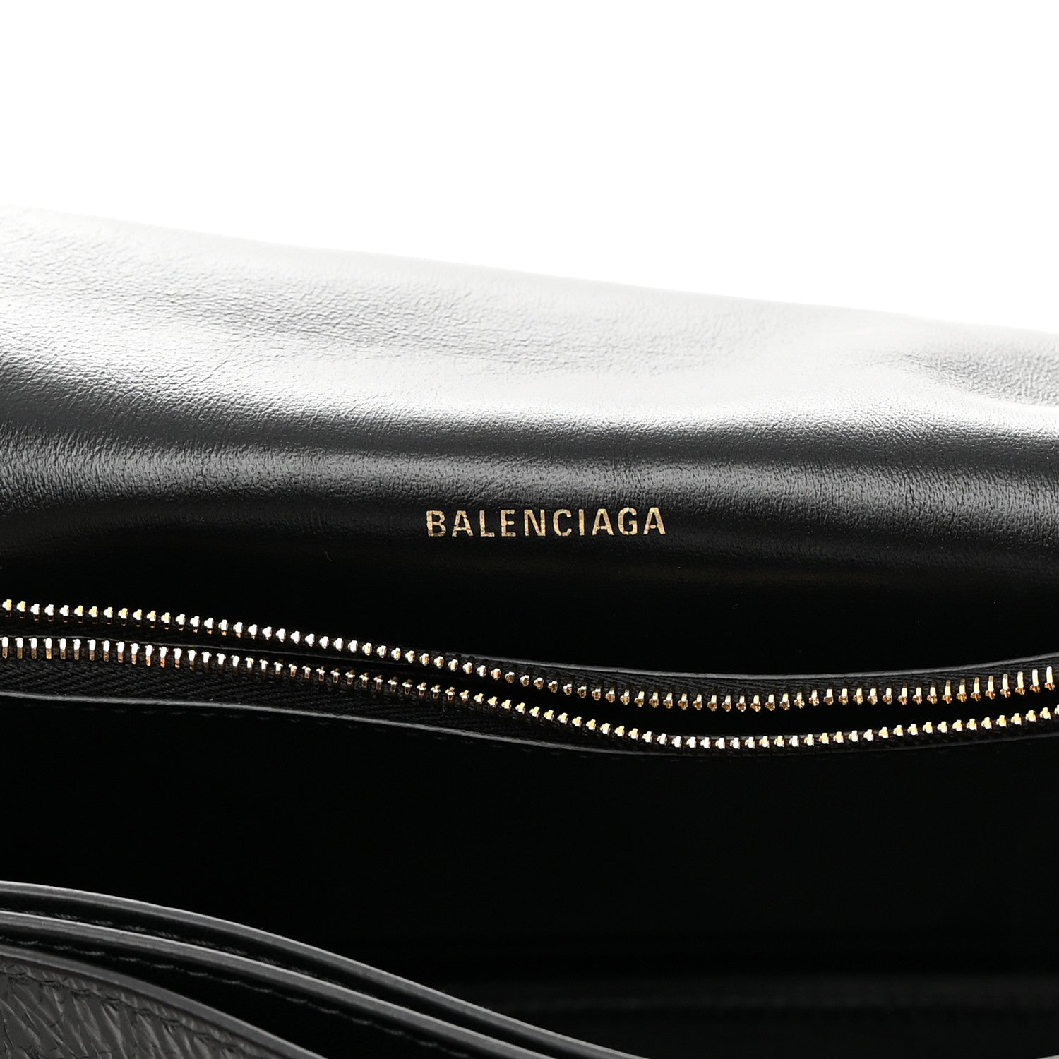 Balenciaga Crushed Calfskin Medium Crush Chain Bag Black 6 of 14