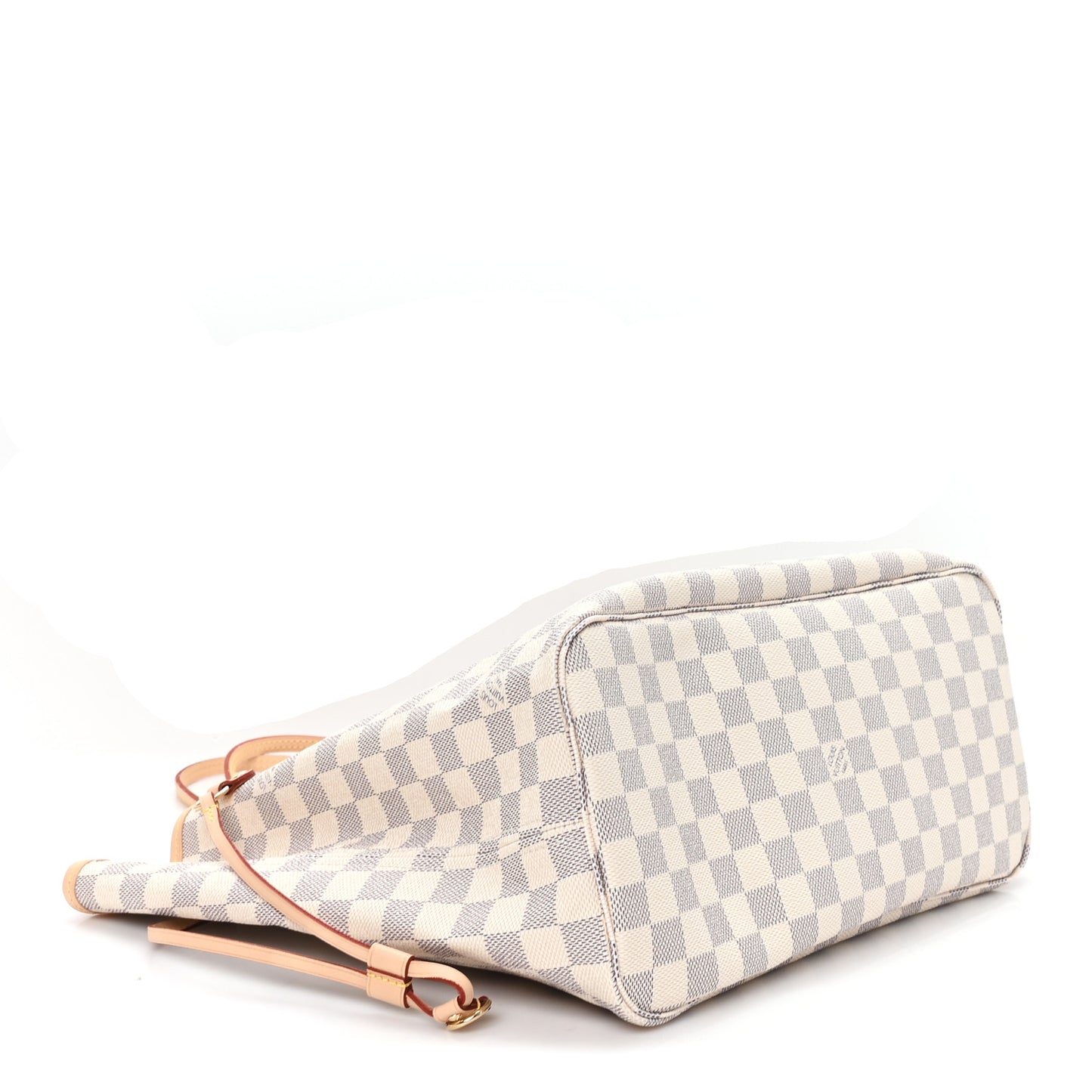 Damier Azur Neo Neverfull MM Rose Ballerine