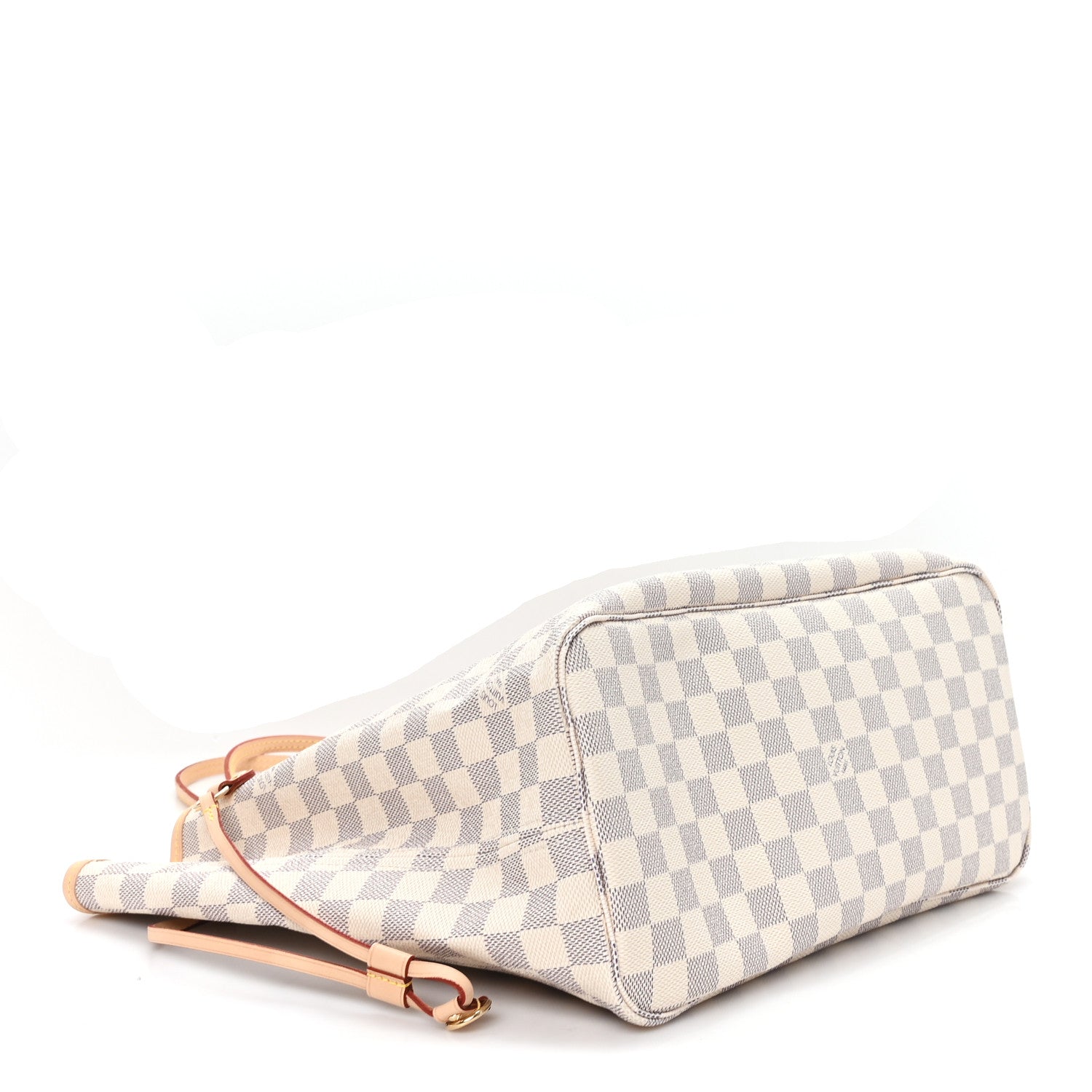Louis Vuitton Damier Azur Neo Neverfull MM Rose Ballerine 4 of 9