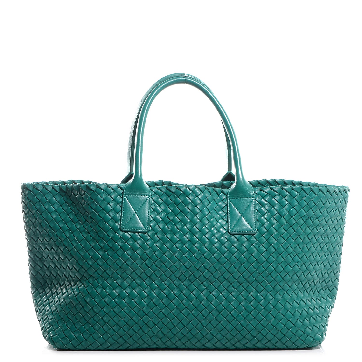Bottega Veneta Nappa Intrecciato Medium Cabat Lagoon 1 of 9
