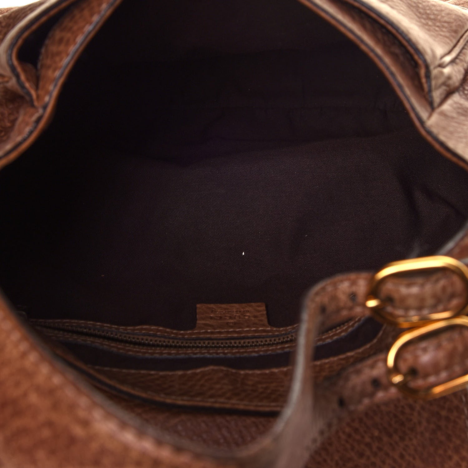 Gucci Libeccio Large New Pelham Shoulder Bag Light Brown 4 of 4