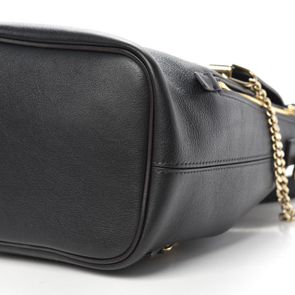 Chloe Suede Calfskin Small Faye Backpack Black 8 of 10