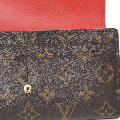 Louis Vuitton Monogram Sarah Wallet NM Coquelicot 11 of 11