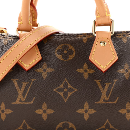 Louis Vuitton Monogram Nano Speedy Bandouliere 8 of 11