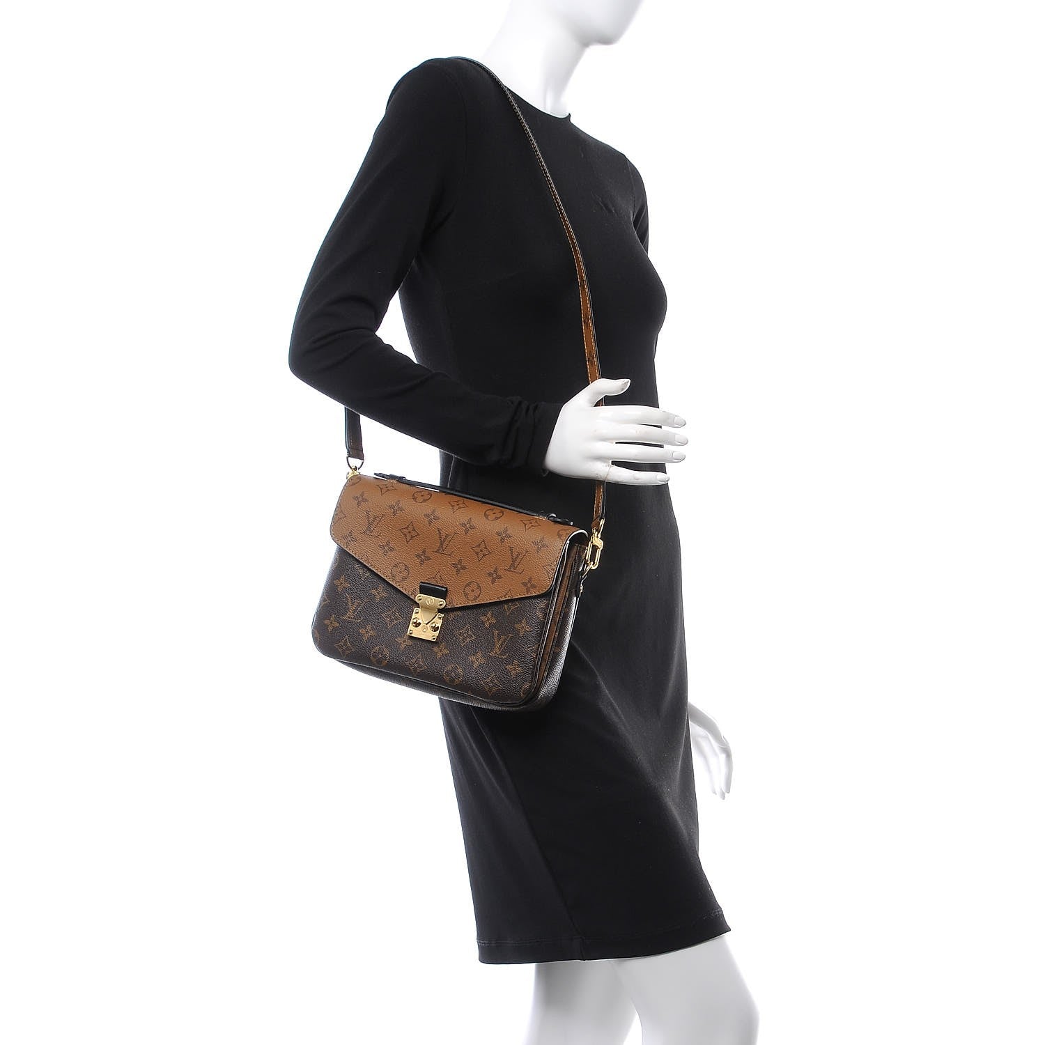 Louis Vuitton Reverse Monogram Pochette Metis 2 of 9