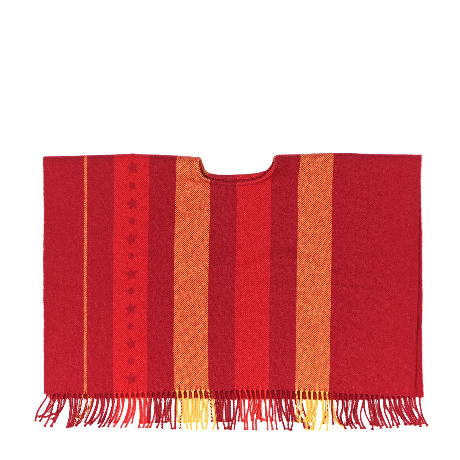 Hermes Merino Wool Cashmere Childrens Western and Company Poncho 4-6 1 of 3