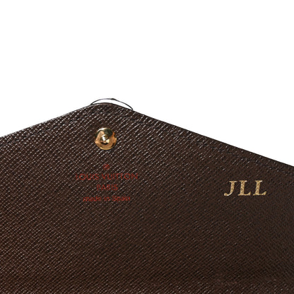 Louis Vuitton Damier Ebene Sarah Wallet NM 7 of 10