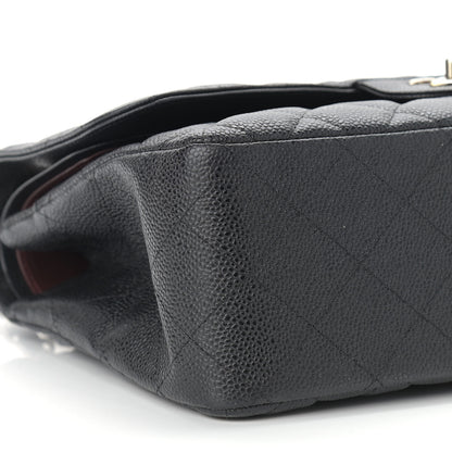 Chanel Caviar Quilted Jumbo Double Flap Black 8 of 9