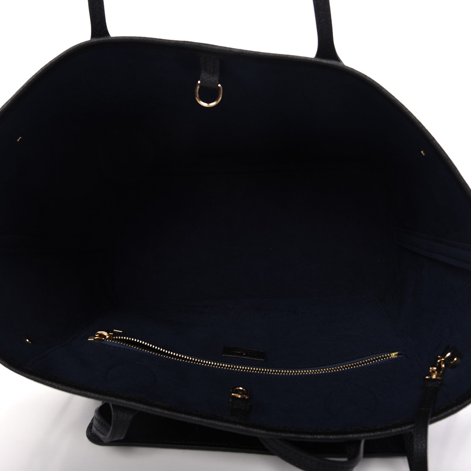 Louis Vuitton Empreinte Monogram Giant Neverfull MM Black 5 of 8