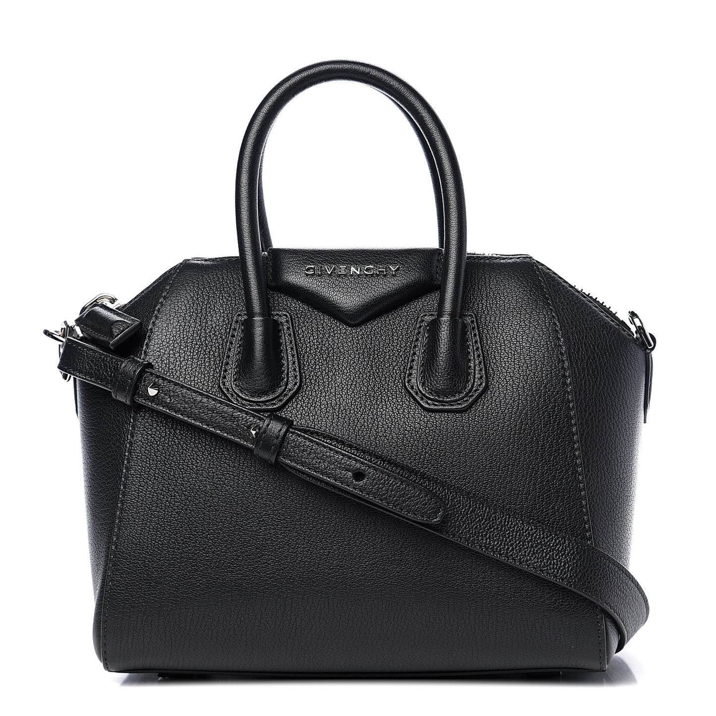 Sugar Goatskin Mini Antigona Black