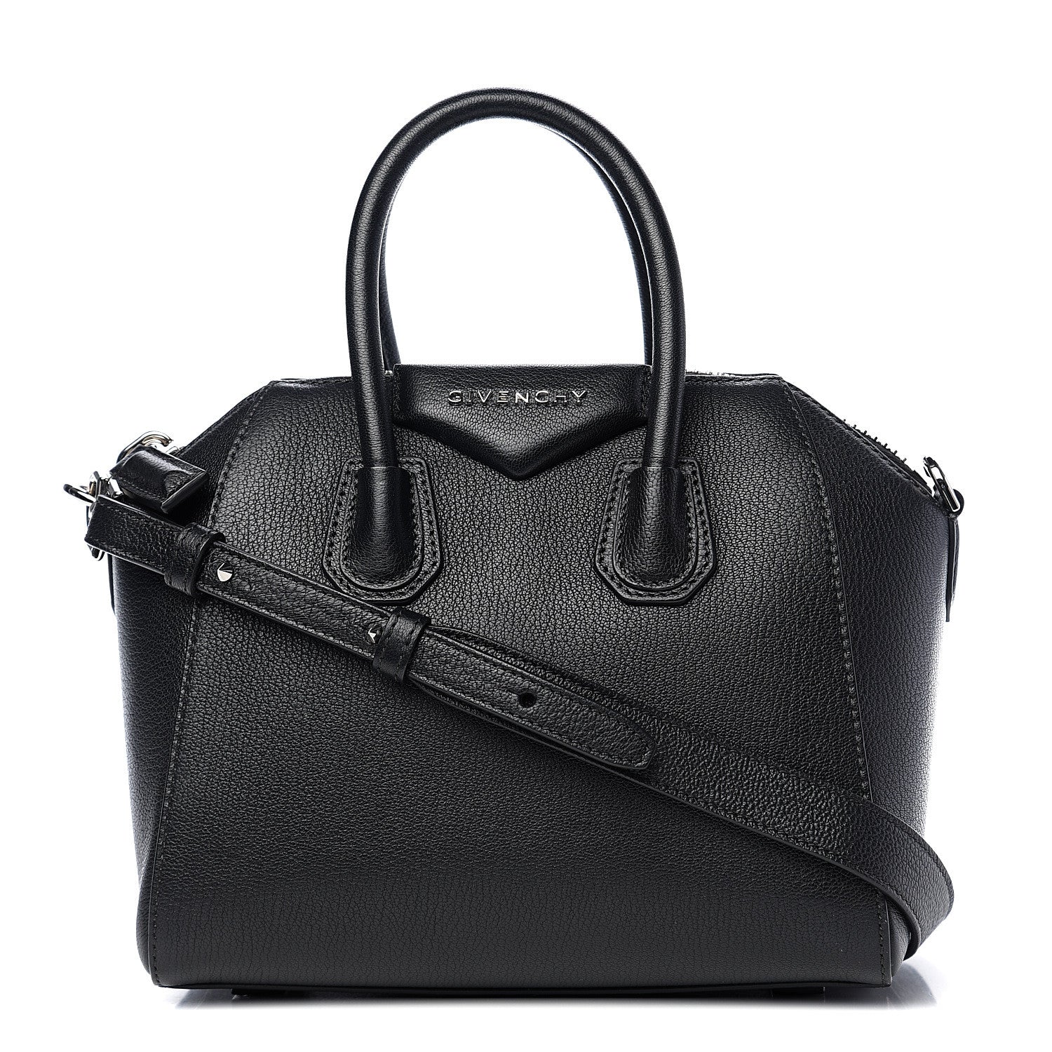 Givenchy Sugar Goatskin Mini Antigona Black 1 of 9