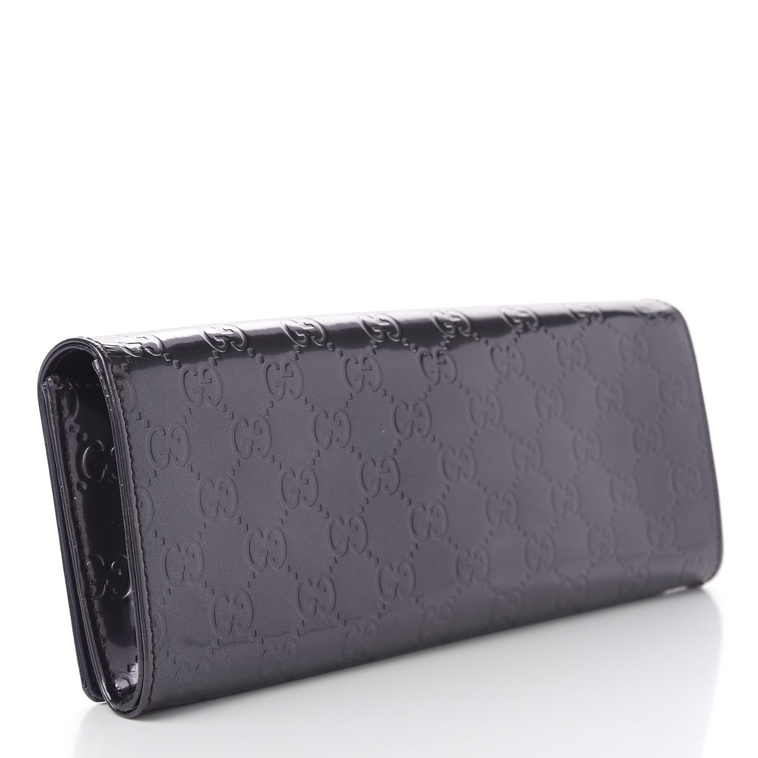 Gucci Guccissima Small Broadway Clutch Purple 2 of 10