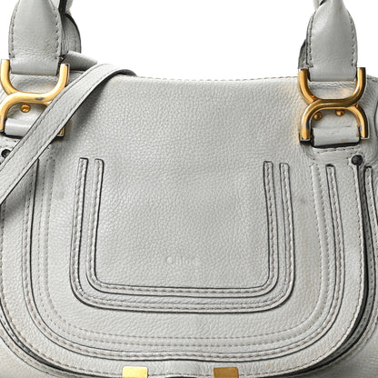 Chloe Calfskin Small Marcie Satchel Airy Grey 8 of 10