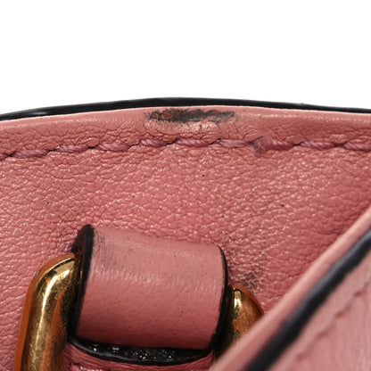 Gucci Wonka Grain Calfskin Mini Diana Tote Bag Wild Rose Fuxia Fluo 11 of 17