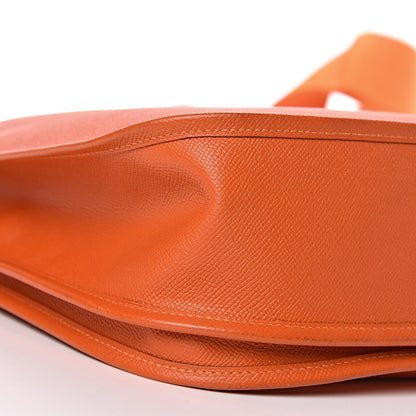 Hermes Epsom Evelyne III GM Orange 6 of 12