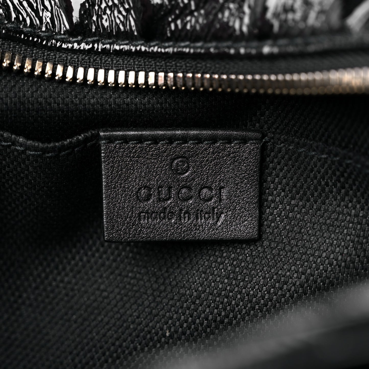 Soft Patent Small Soho Disco Bag Black