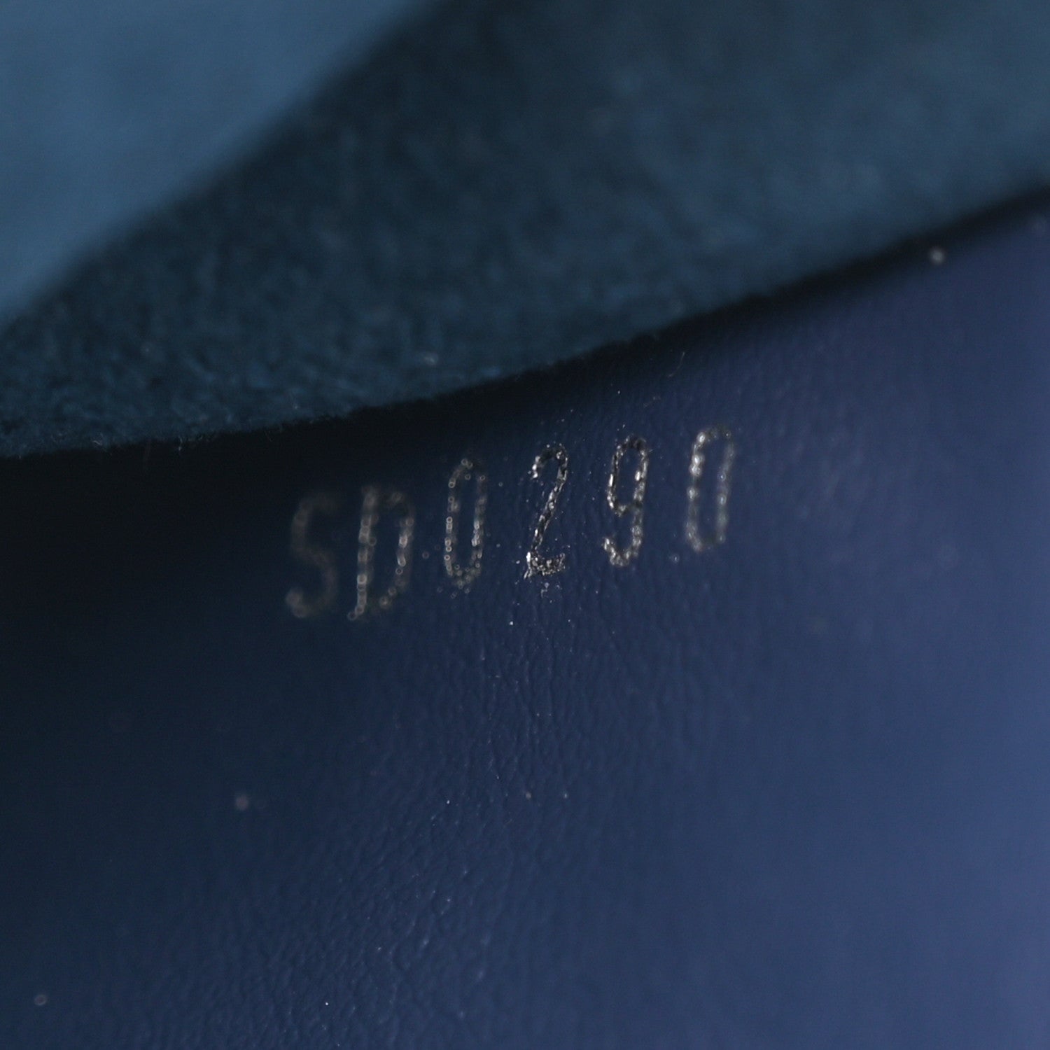 Louis Vuitton Monogram Giant Escale Double Zip Pochette Blue 8 of 11