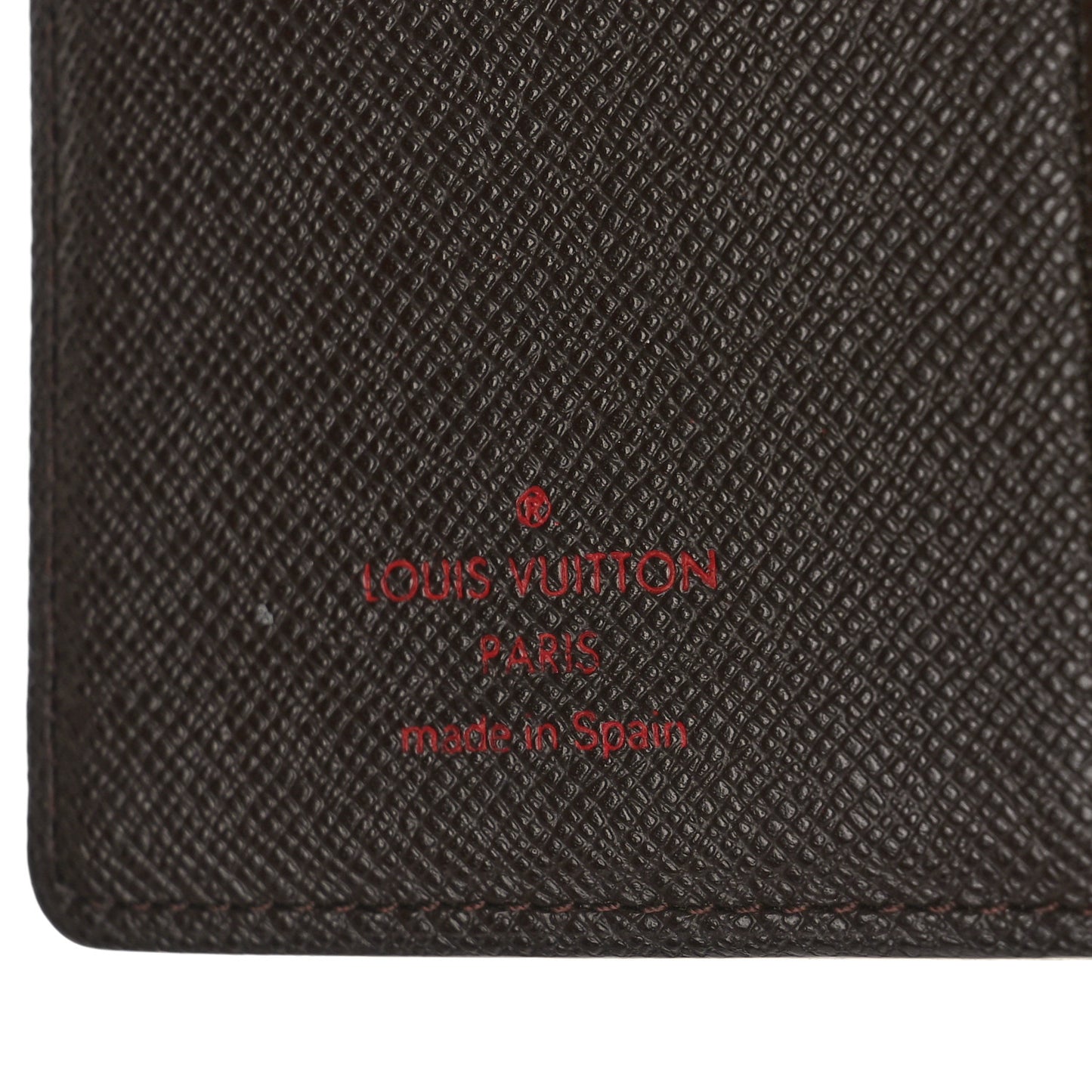 Damier Ebene Small Ring Agenda Cover