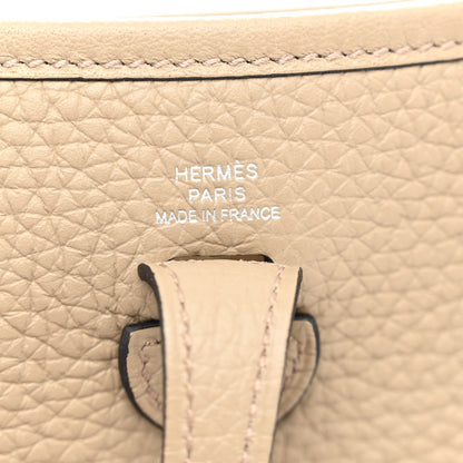 Hermes Taurillon Clemence Sangle Evelyne TPM Beige Marfa 6 of 10