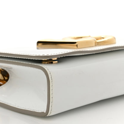 Dolce & Gabbana Patent DG Girls Phone Shoulder Bag Blanco 9 of 11