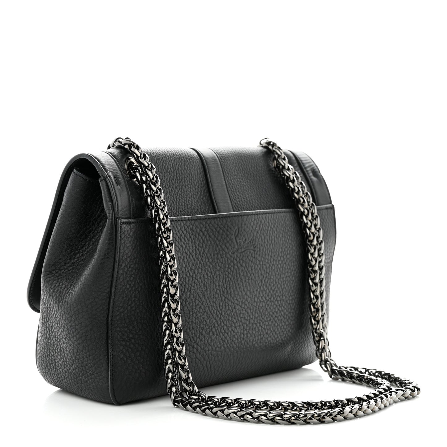 Calfskin Small Sweet Charity NV Shoulder Bag Black